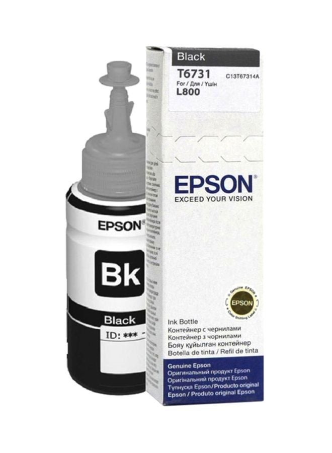 EPSON L800 Ink Bottle - T6731 | Black  - Image 2