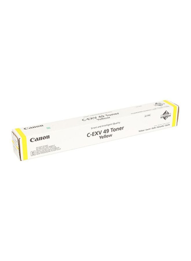 Canon C-EXV49 Toner Cartridge Yellow - Image 2