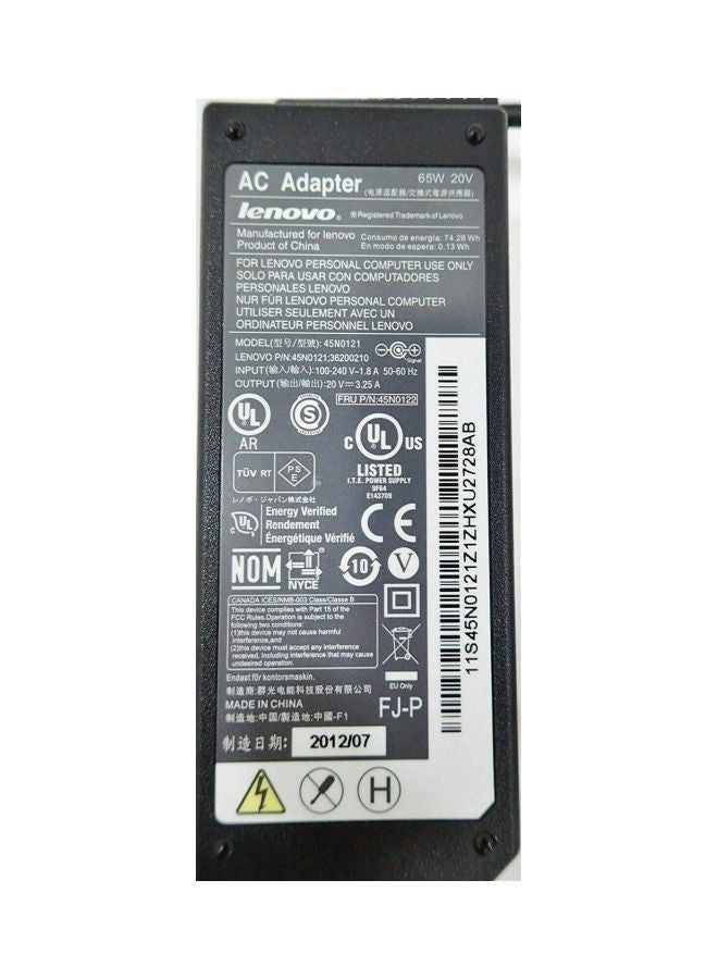 Lenovo AC Power Adapter For Lenovo Black - Image 2