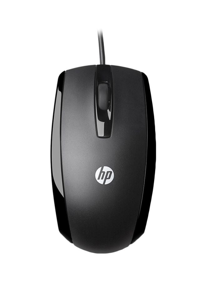 HP X500 USB Mouse Black - Image 1