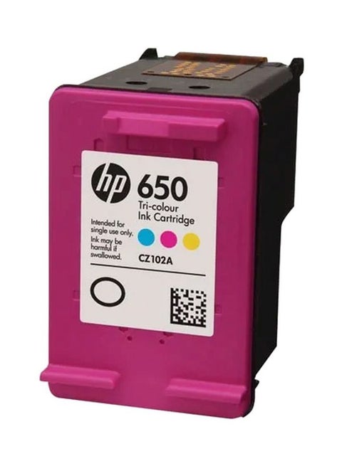 Advantage Ink Cartridge 650 Cyan/Magenta/Yellow