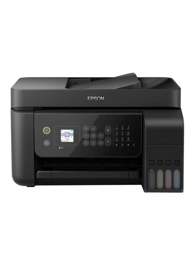 EPSON Ecotank L5190 Wi-Fi Fax All-In-One Printer Black  - Image 1