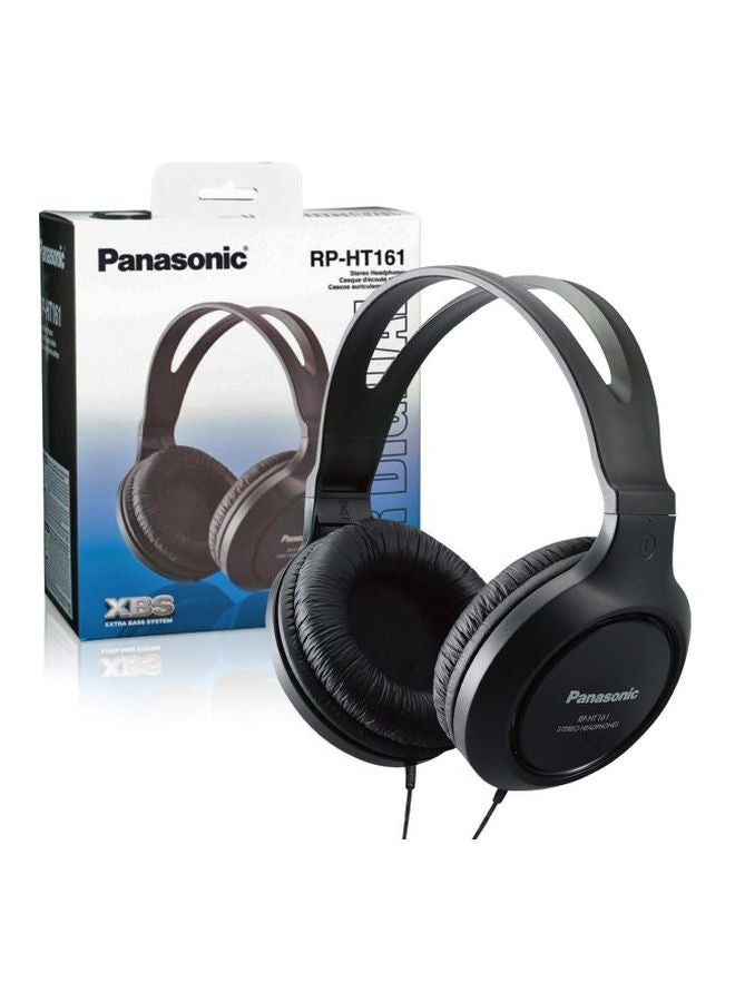 Panasonic Wired Over-Ear Headphones Black - Image 2