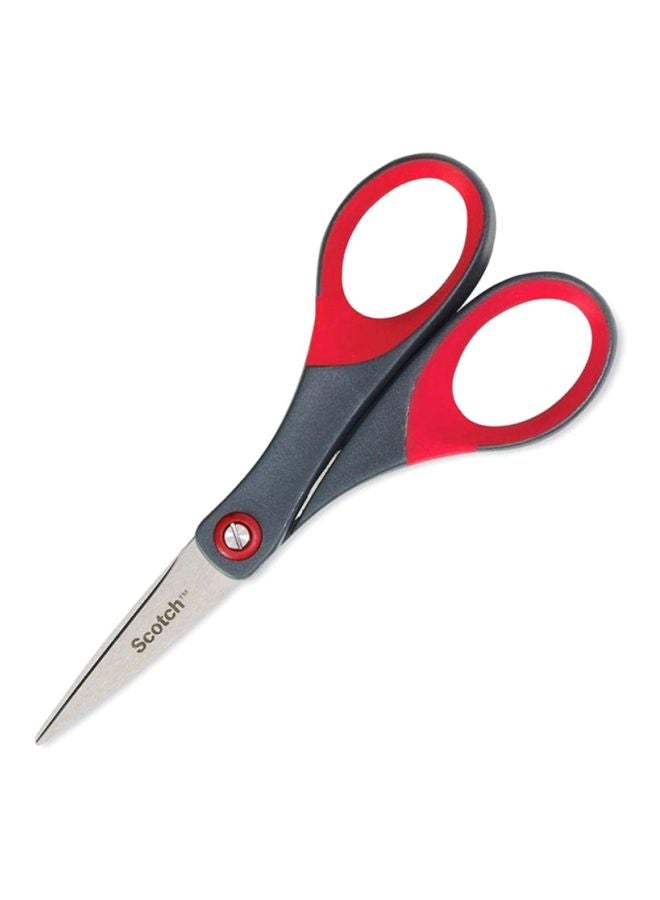 Scotch Precision Scissor Dark Grey/Red