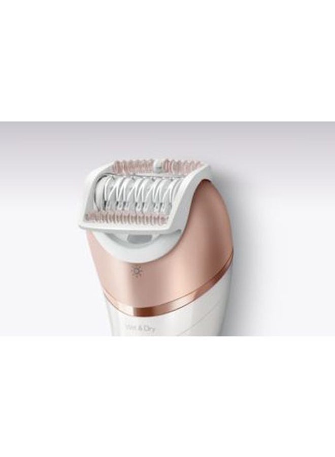 Philips Satinelle Prestige Wet And Dry Epilator Peach/White/Clear - Image 4