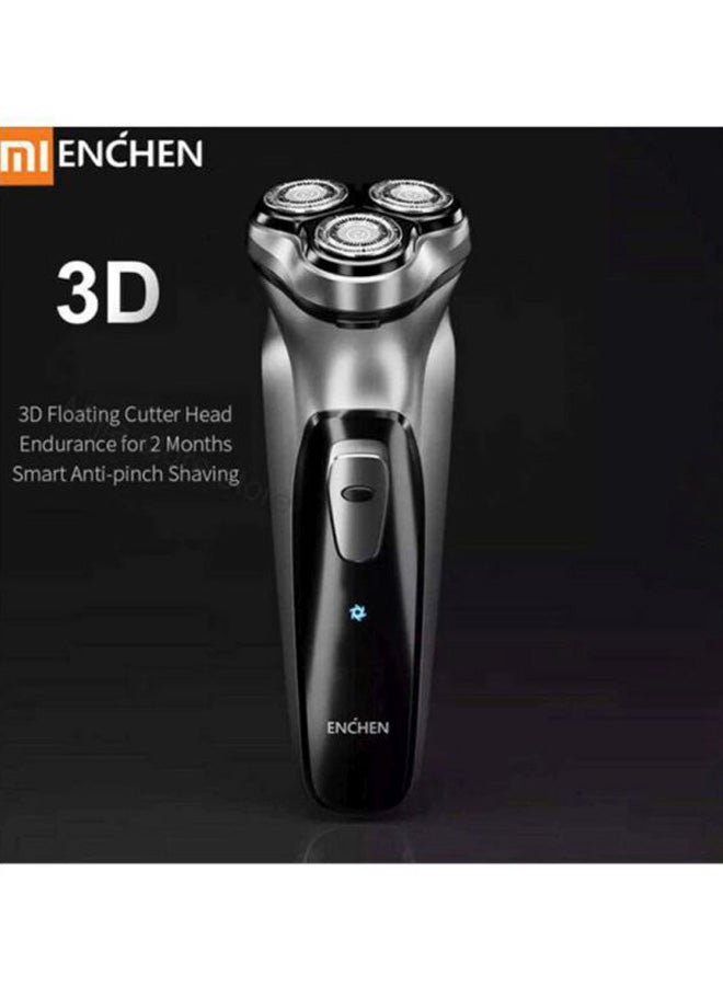 Xiaomi USB Rechargeable 3D Electric Trimmer Black - Image 2