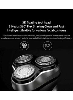 Xiaomi USB Rechargeable 3D Electric Trimmer Black  - Image 5