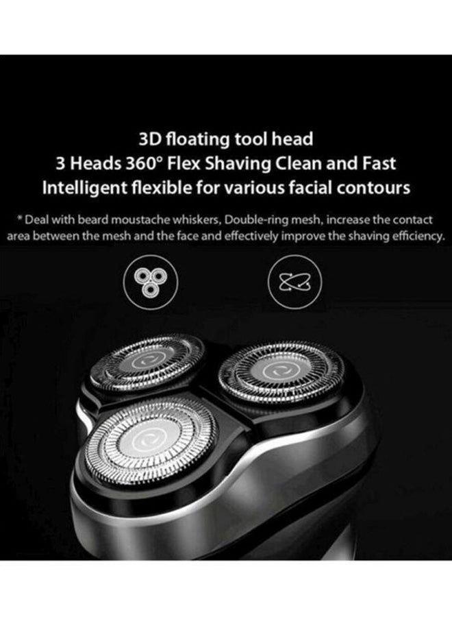 Xiaomi USB Rechargeable 3D Electric Trimmer Black - Image 5