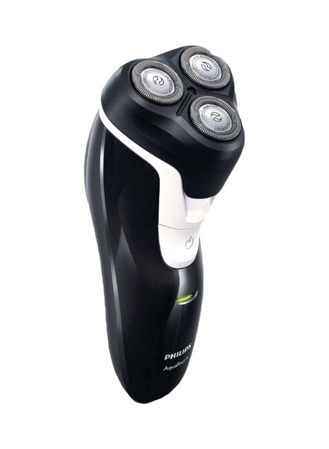 Philips Aqua Touch Wet And Dry Shaver Black/White  - Image 1