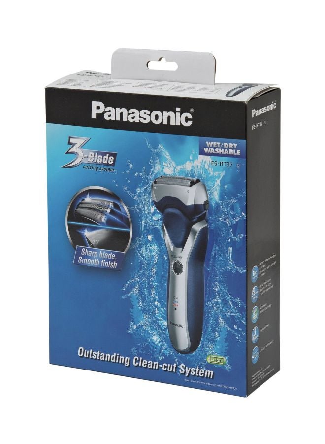 Panasonic - Wet And Dry Electric Shaver Blue/Silver - Image 1