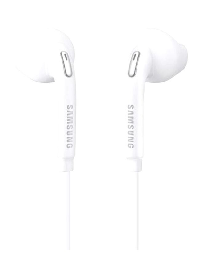 Wired In-Ear Headphones With Mic White