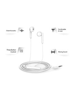 Honor Wired In-Ear Headphones White  - Image 5