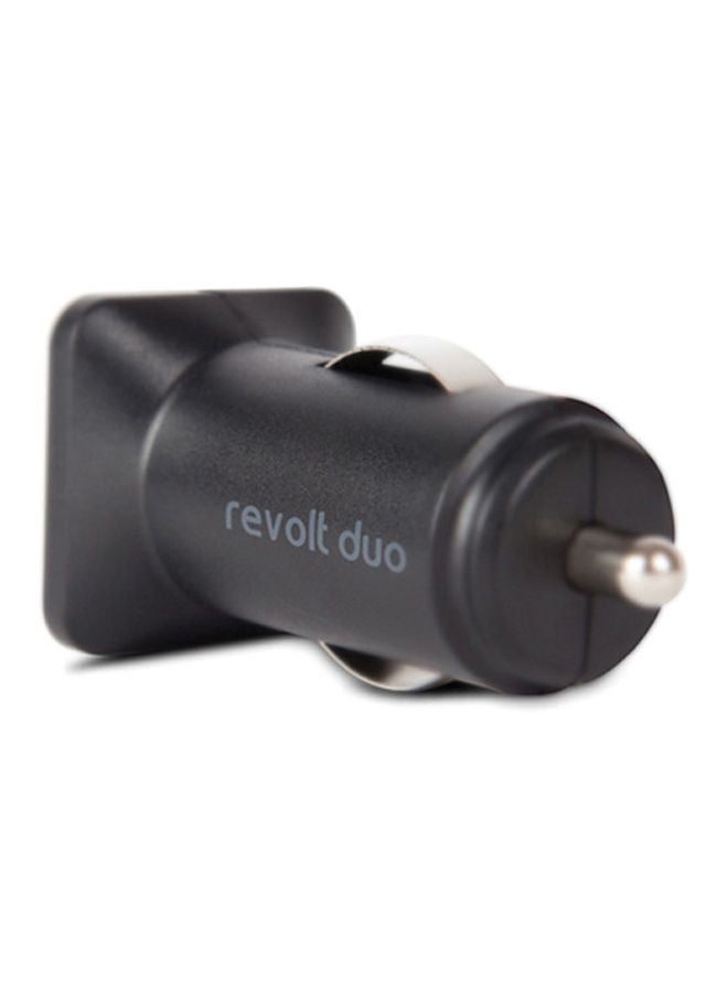 Moshi Dual Port USB Car Charger Black - Image 2