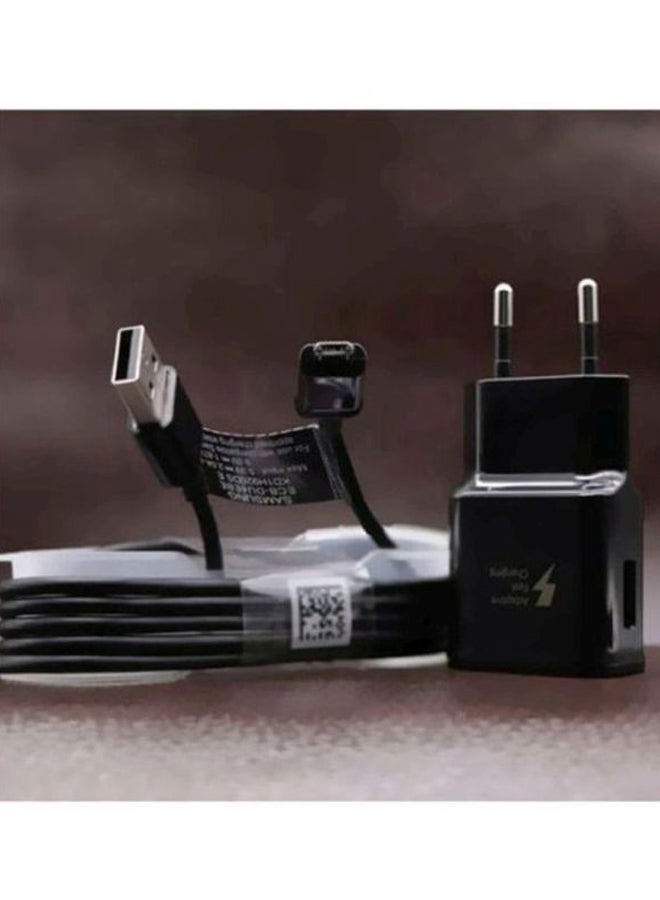 Charger With Type-C Cable Black