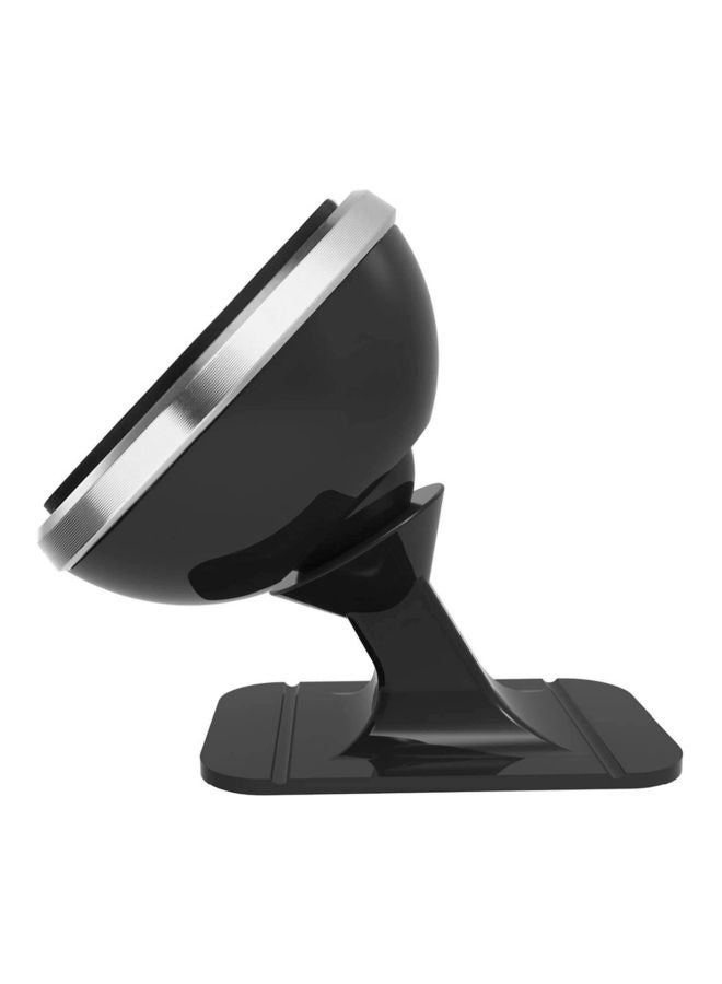 Baseus 360-Degree Rotating Magnetic Car Mount Phone Holder Universal Dashboard Phone Stand for iPhone Samsung Huawei (Paste Type) Black/Silver - Image 2