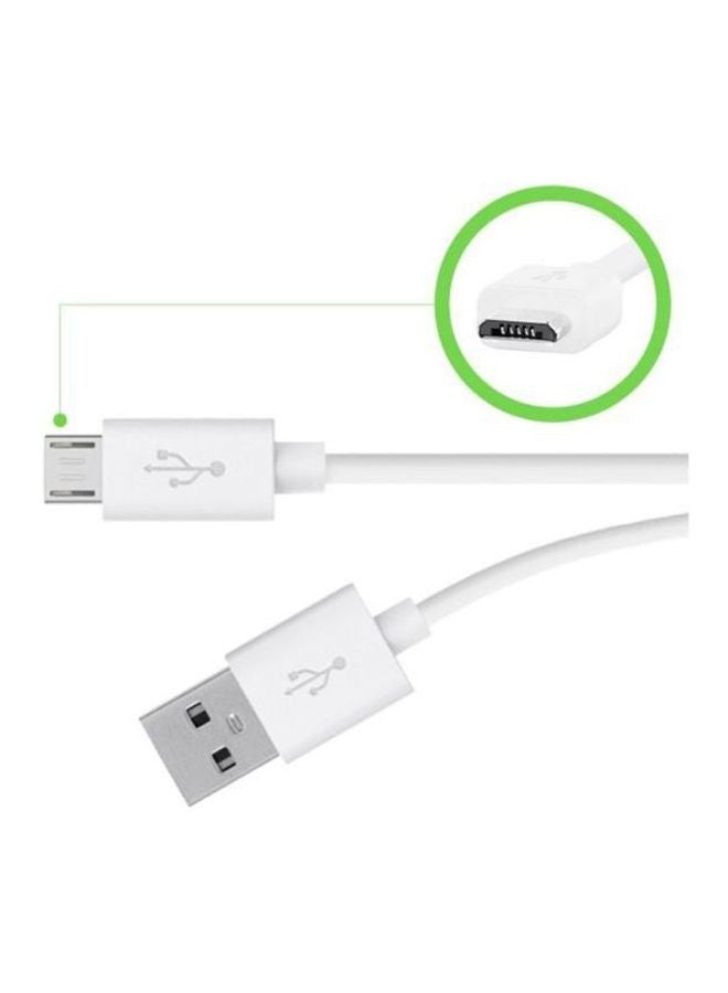 Samsung - USB Charging Adapter For Samsung Galaxy Note 3/Note 2/S4 Note 10 White - Image 1