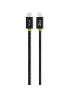 جوي شاحن السيارة فايبر المزود بكابل مايكرو USB أسود/أخضر  - Image 3