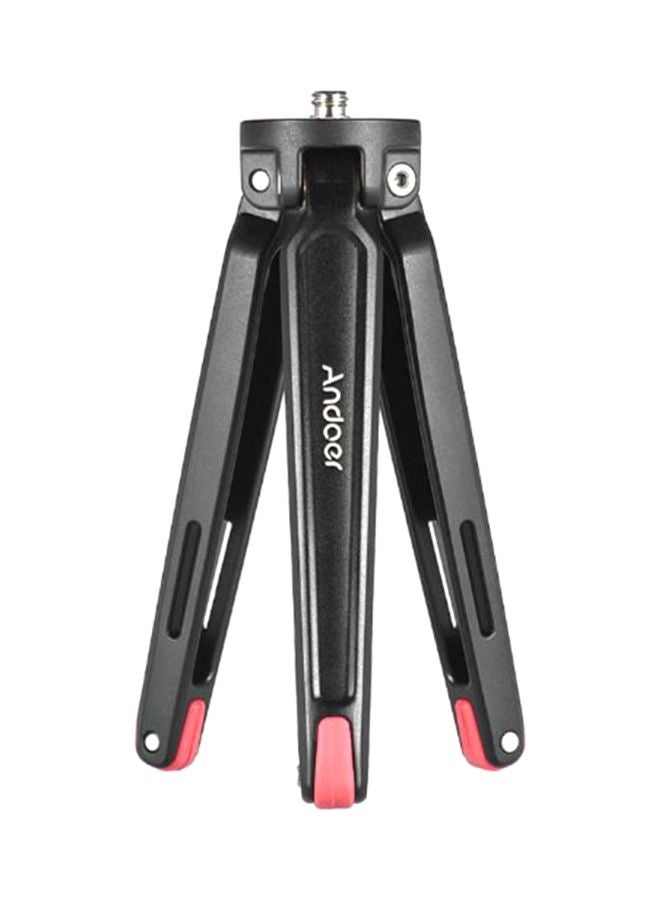 ANDOER Mini Handheld Travel Tripod Stand Holder Black/Pink - Image 1