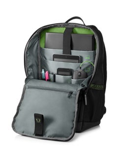 HP Pavilion Gaming 15 Backpack 400 Black/Green  - Image 4