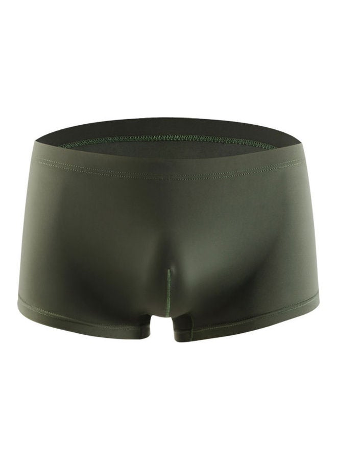 Solid Boxer Army Green 