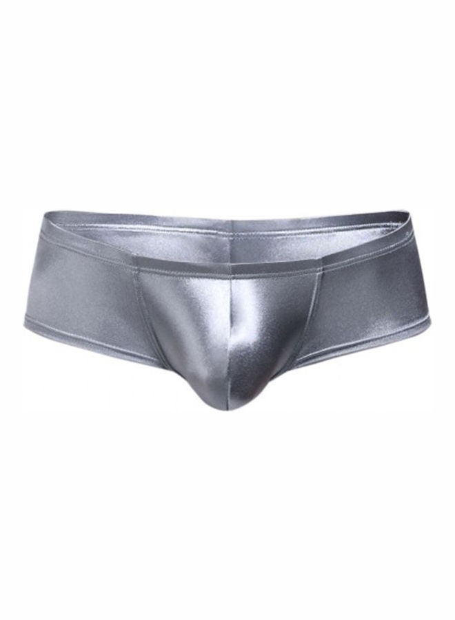 T-Back Thong Briefs Underwear Silver 