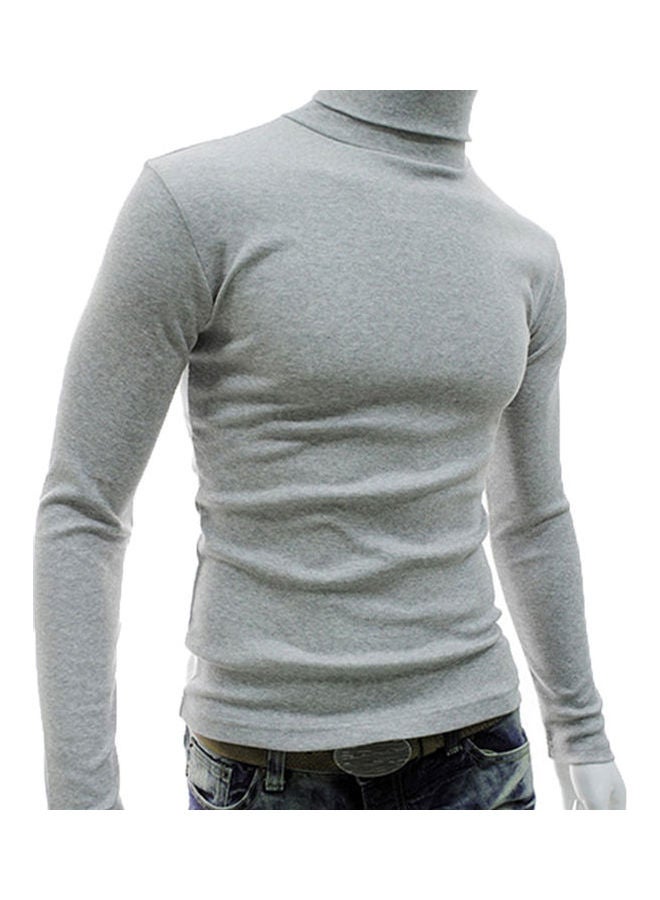 Slim fit 2024 turtleneck mens