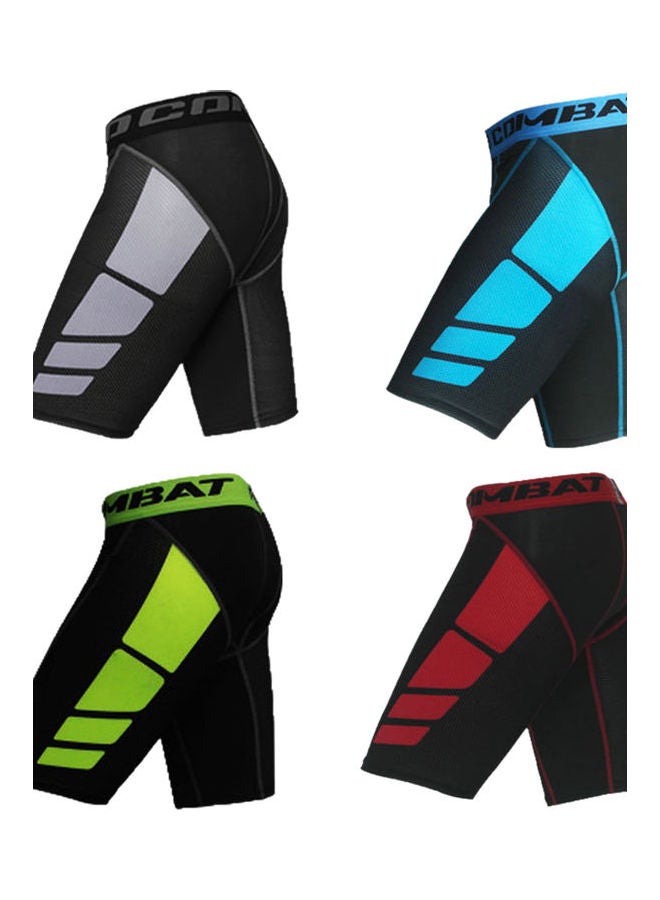 Men's Summer Breathable Quick Dry Sports Shorts For Running Workout Green - Image 4