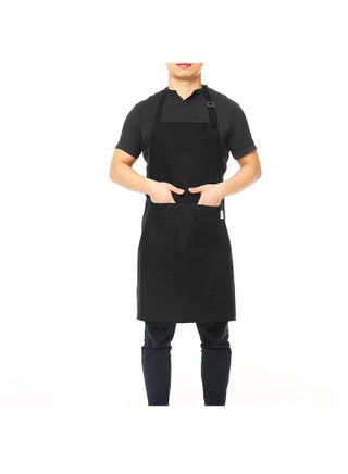 Multipurpose Waiter Apron With Adjustable Neck Belt Black 24x2.5x20cm - v1607487379/N42334939A_1
