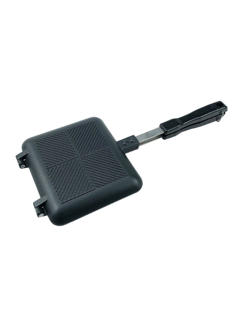 Non Stick Sandwich Maker Frying Pan Black 35*4*15cm - Image 1