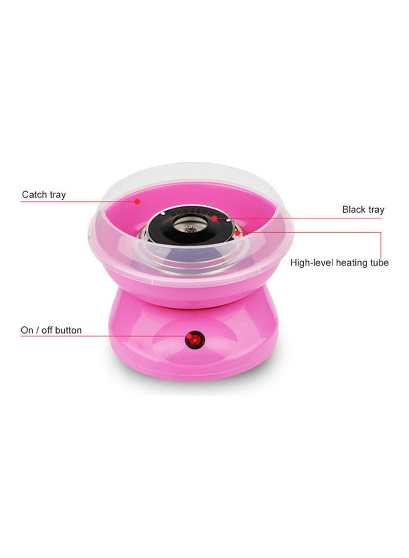 Automatic Mini Cotton Candy Maker Pink 26x13x26cm - Image 3