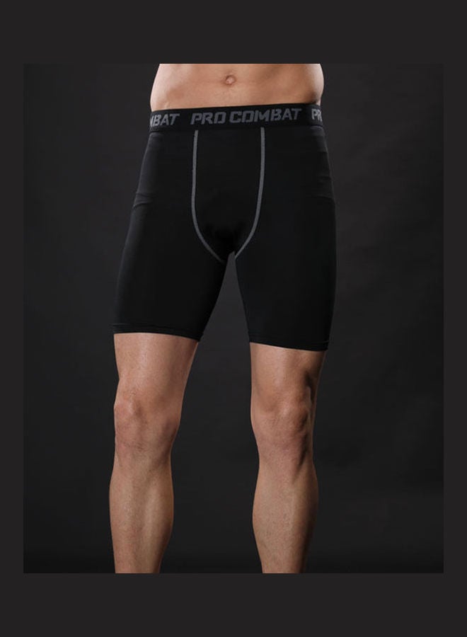 Men Compression Pants Gym Fitness Sports Running Quick Dry Leggings Tights Black  - Image 4