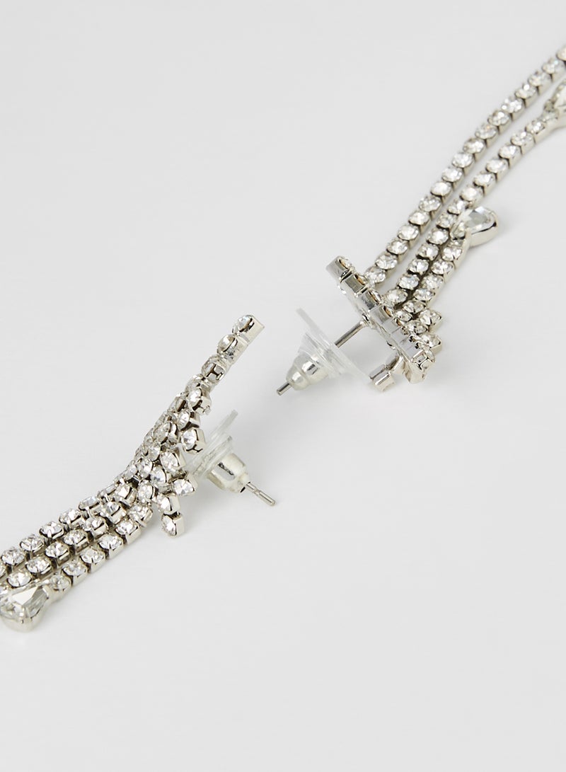 ALDO - Embellished Dangle Earrings - Image 1