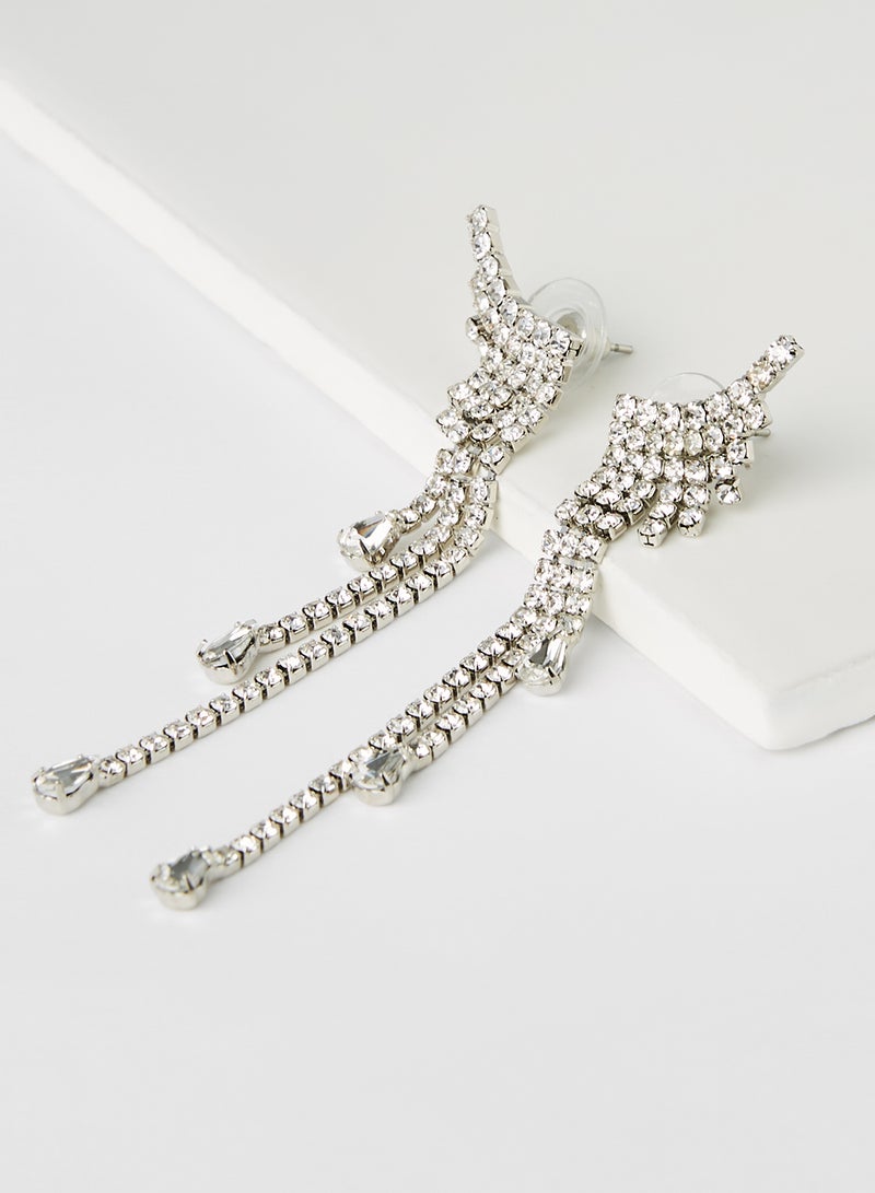 ALDO - Embellished Dangle Earrings - Image 1
