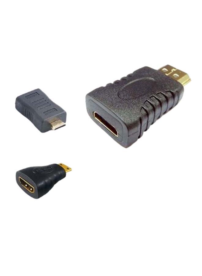 Ozone Male-To Female HDMI Converter Black
