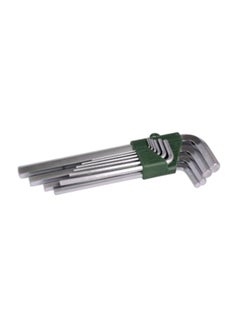 10-Piece Allen Key Set Grey 1.5 TO 12