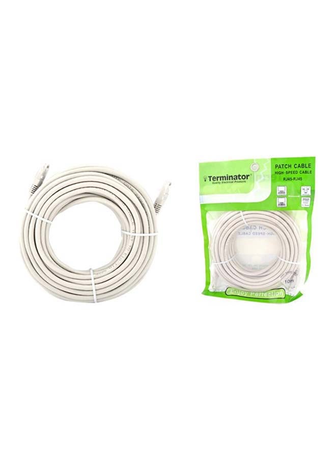 Terminator High Speed CAT6 Patch Cable White