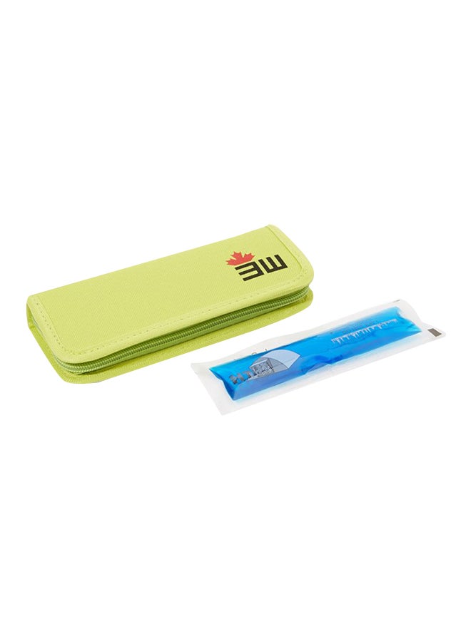 3W Healthcare 3W Diabetic Travel Wallet Small- Insulated Portable Diabetic Pouch with 1 Gel Ice Pack - Reusable Lightweight & Durable Organizer Bag Cooler for Medications Diabetes Pen, and Supplies - Image 1