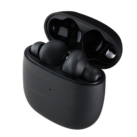 J3 TWS BT5.0 Wireless Half-in Ear Auto Pairing Touch Control Noise Reduction Earphones With Microphone Black