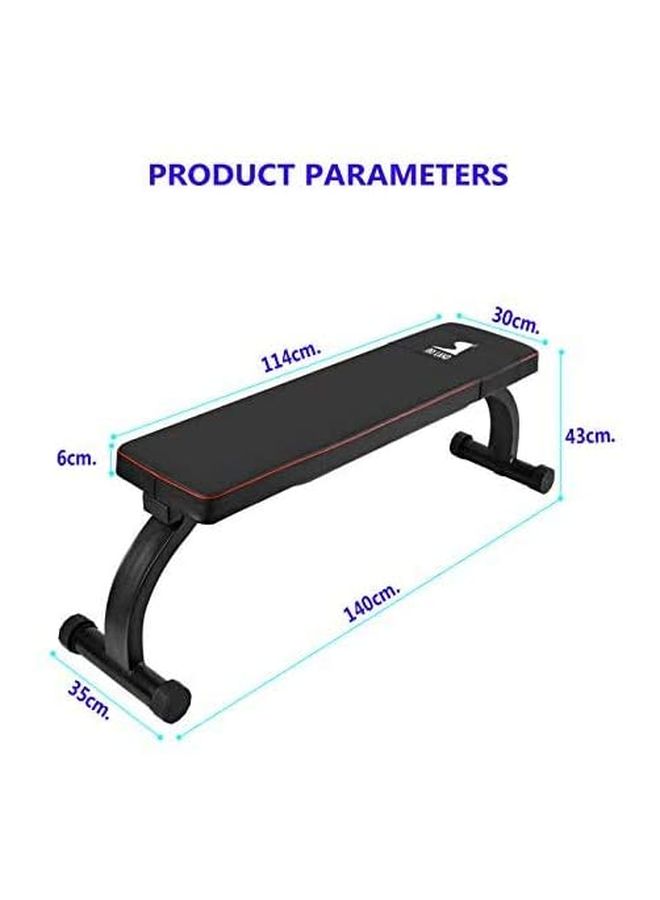 Sky Land Foldable Workout Flat Bench 140x35x43cm - Image 5