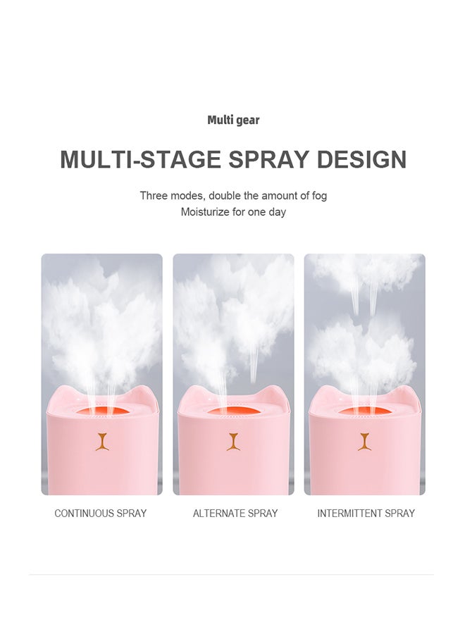 صن هوم مرطب ومنقي لمعالجة الهواء بأضواء ملونة للجو وردي - Image 4