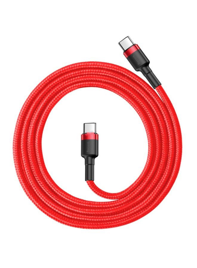 Baseus Type-C Flash Charging Data Cable Red/Black - Image 1