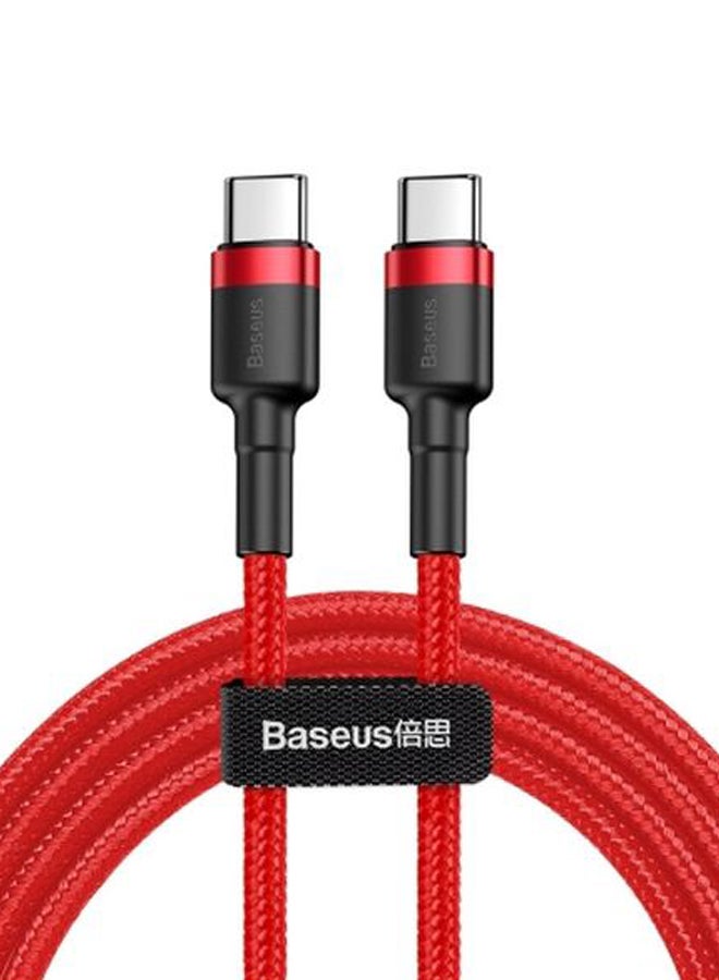 Baseus Type-C Flash Charging Data Cable Red/Black - Image 2