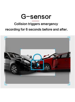 HIKVISION Dash Cam, 1080P30 115 Degree Wide Angle In Car Camera, Dashboard Camera with G Sensor, WiFi, WDR, Loop and Emergency Recording F2.0  - Image 5