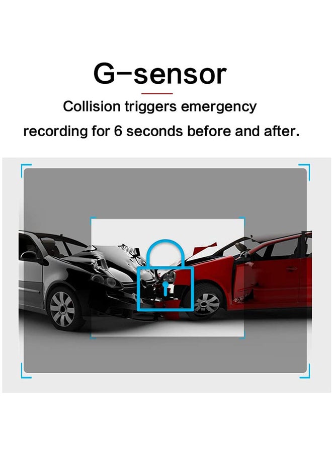 HIKVISION - Dash Cam, 1080P30 115 Degree Wide Angle In Car Camera, Dashboard Camera with G Sensor, WiFi, WDR, Loop and Emergency Recording F2.0 - Image 1