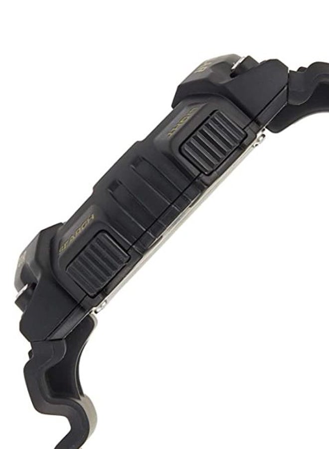 كاسيو ساعة يد رقمية وبعقارب مقاومة للماء طراز AQ-S810W-1A3 - مقاس 46 مم - لون أسود للرجال - Image 5