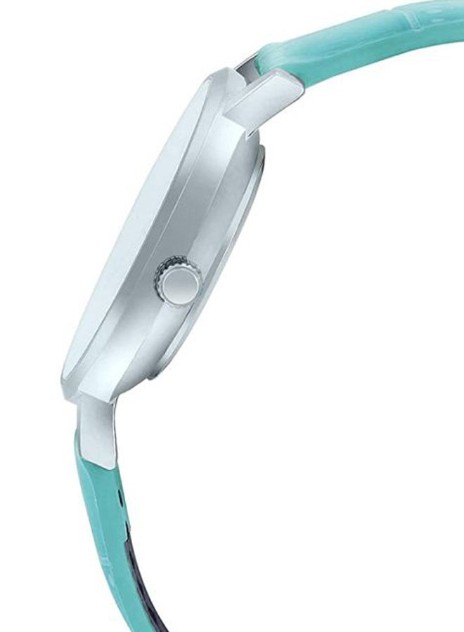 كاسيو ساعة يد بعقارب مقاومة للماء طراز LT- 01L-7B3 - مقاس 34 مم - لون أزرق فاتح للنساء - Image 3