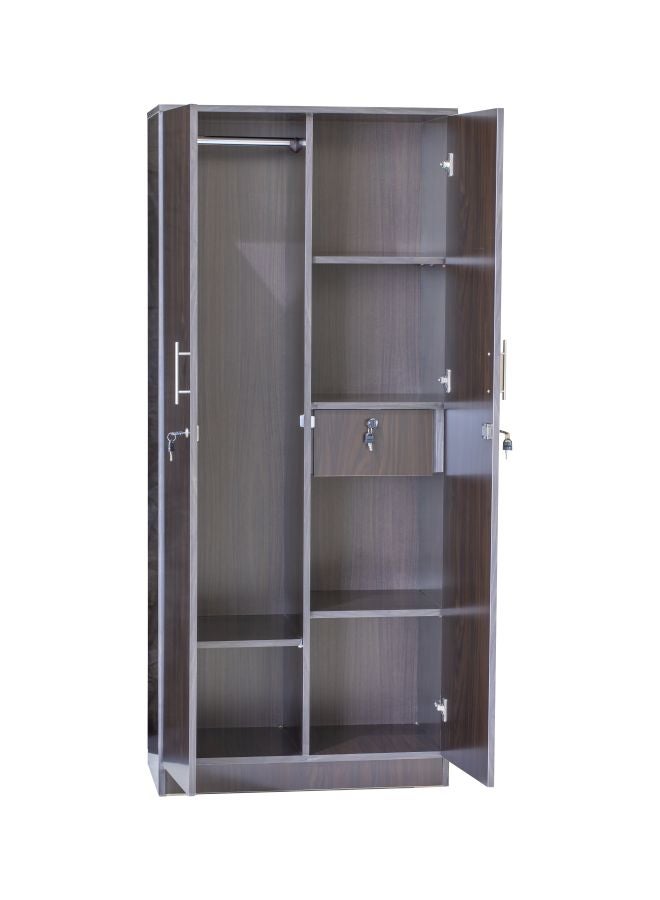 AFT Cosmic Wardrobe Wenge Brown 185x80x41.5cm  - Image 2