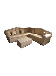Generic L Shapped MAB Sectional Sofa 250x94x80 Beige 