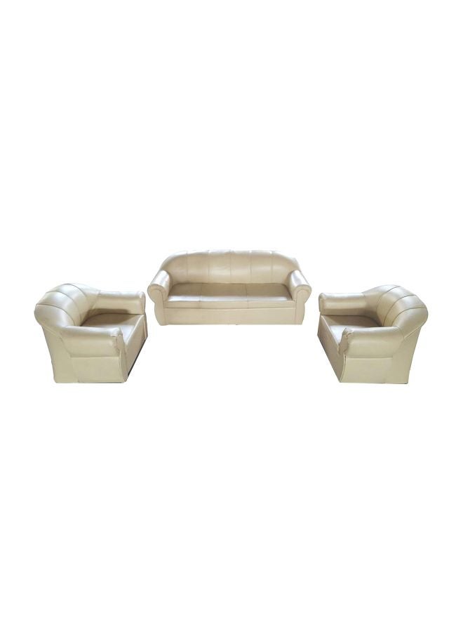 5-Seater Sofa Set 414x282x240 Beige - Image 1