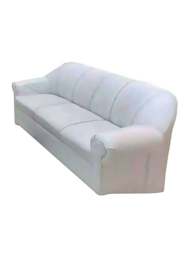 Generic - 3-Seater Mab Sectional Sofa Set White 80x200x94cm - Image 1